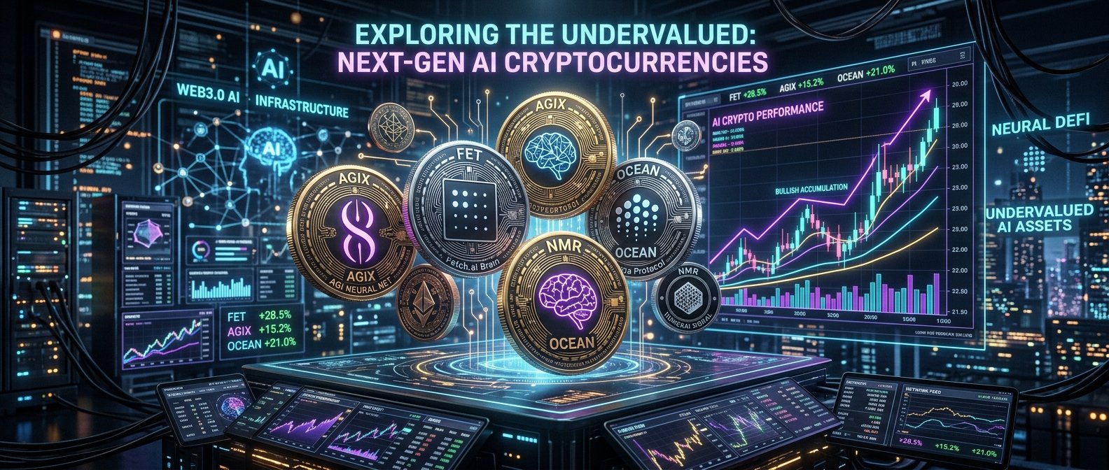 Undervalued AI Altcoins Under $1 Feature Banner